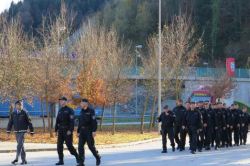 latvijski in avstrijski policisti, foto STA