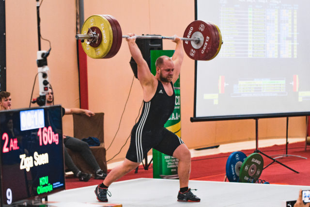 Žiga Šuen je slavil v kategoriji do 105 kg in v sinclair točkah med moškimi.