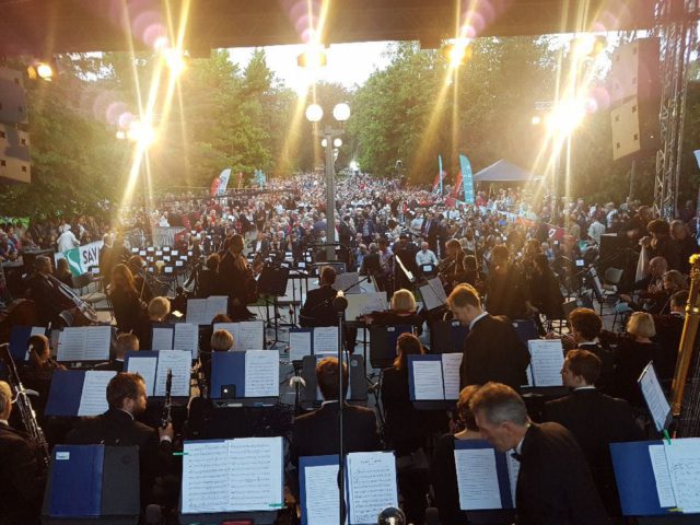 Operna noč v Mestnem parku. Foto: S. Rajh