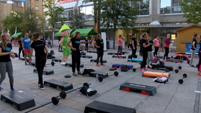 Švic fest, vadba na prostem