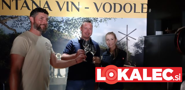 Predstavitev načrtov za fontano vin v Vodolah