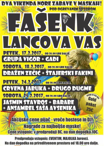 fašenk lancova vas