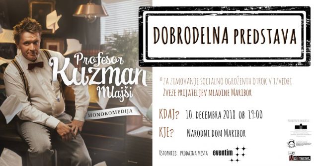 Dobrodelna predstava Profesor Kuzman mlajši