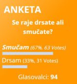 rezultat smucanje drsanje