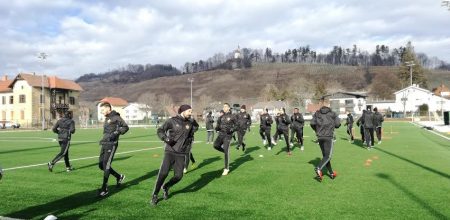 1. trening v Ljudskem vrtu