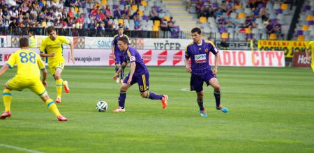 NK Maribor:Domžale. Foto: M. Pigac