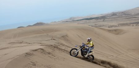 Simon Marčič na pripravah za Dakar 2017